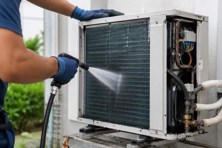 Nettoyage de thermopompe Cantons-de-l'Est